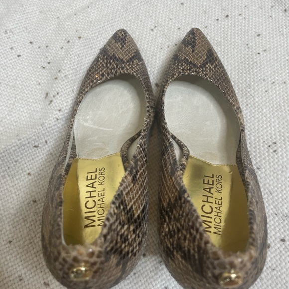 Michael Kors Snakeskin Heels - Picture 7 of 12